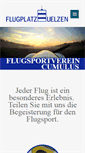 Mobile Screenshot of flugplatz-uelzen.de